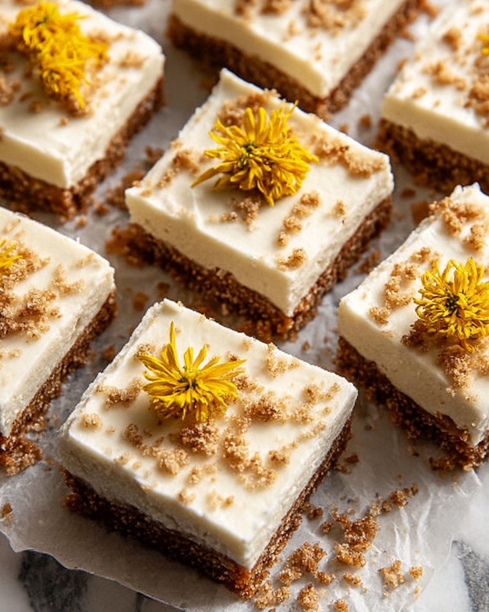 Carrot Cake Bars Recipe - Recipe Image