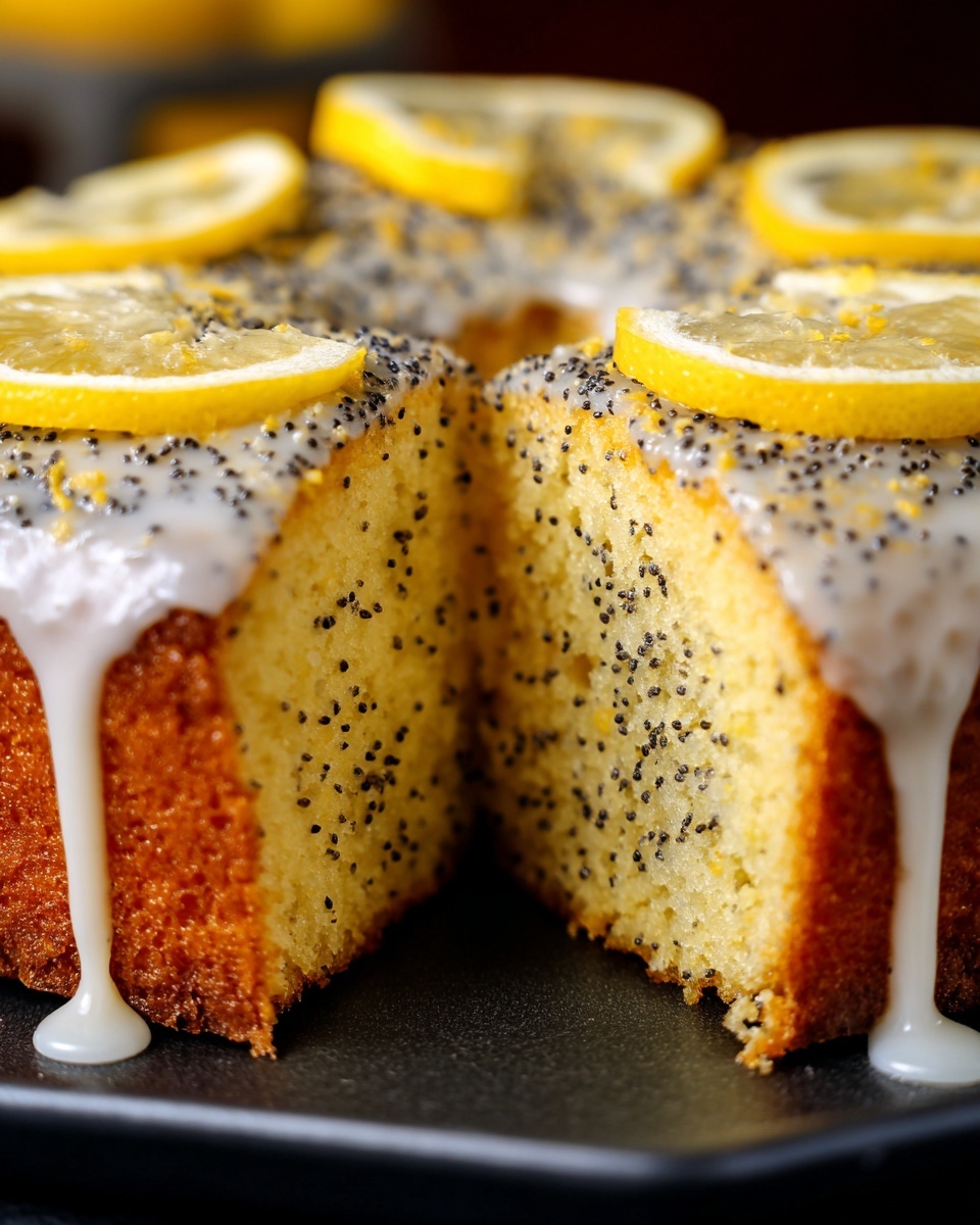 Lemon Poppy Seed Pudding Cake Recipe - Recipe Image