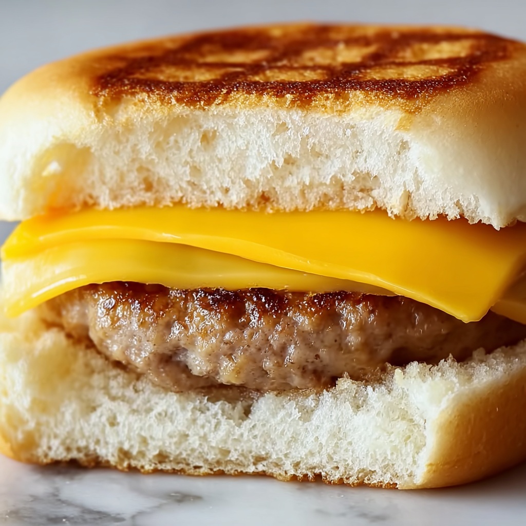 Eggo® Sausage, Egg, and Cheese Sandwich Recipe - Recipe Image