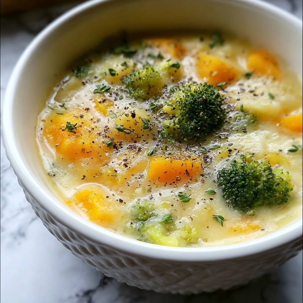 Crockpot Broccoli Cheddar Soup: Easy Recipe for a Creamy Comfort Food Recipe - Recipe Image