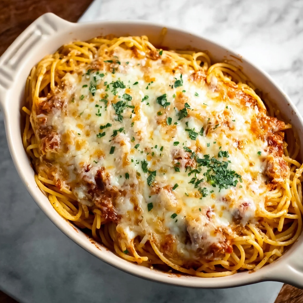 Baked Spaghetti Recipe - Recipe Image