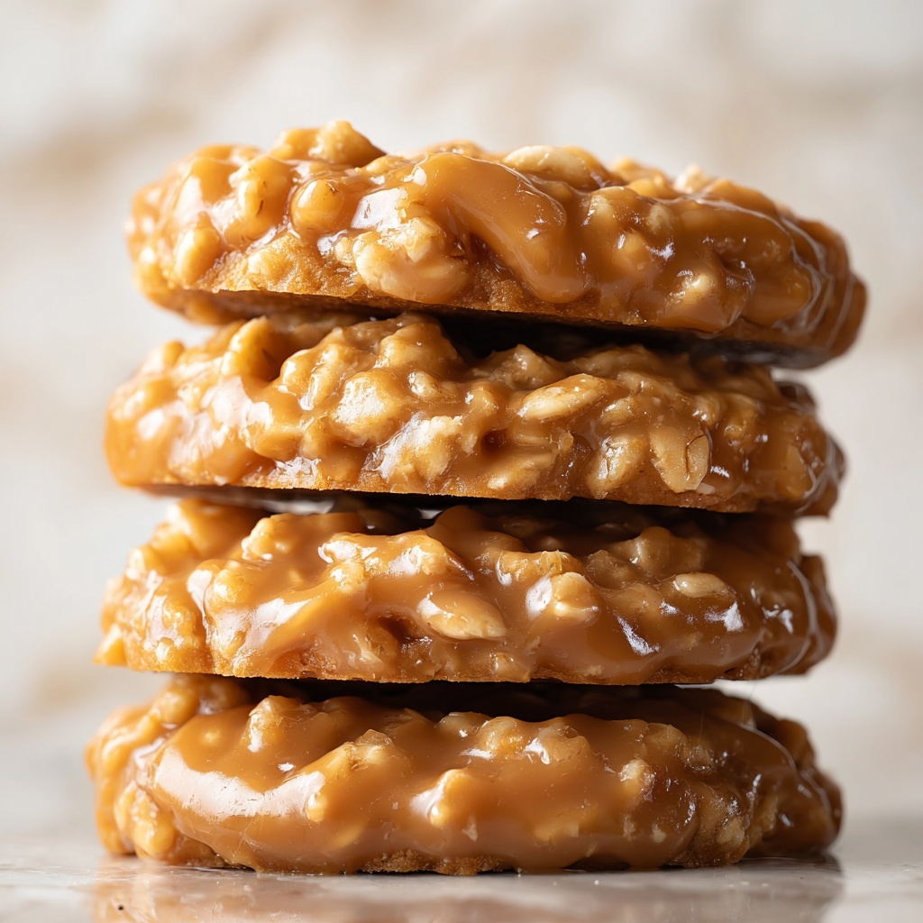 Peanut Butter No-Bake Cookies Recipe - Recipe Image