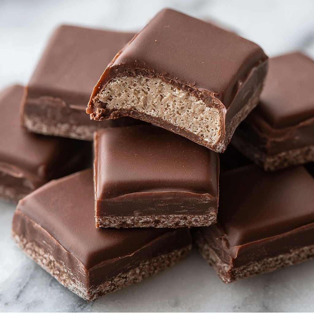 Cool Whip Chocolate Candy Squares Recipe - Recipe Image