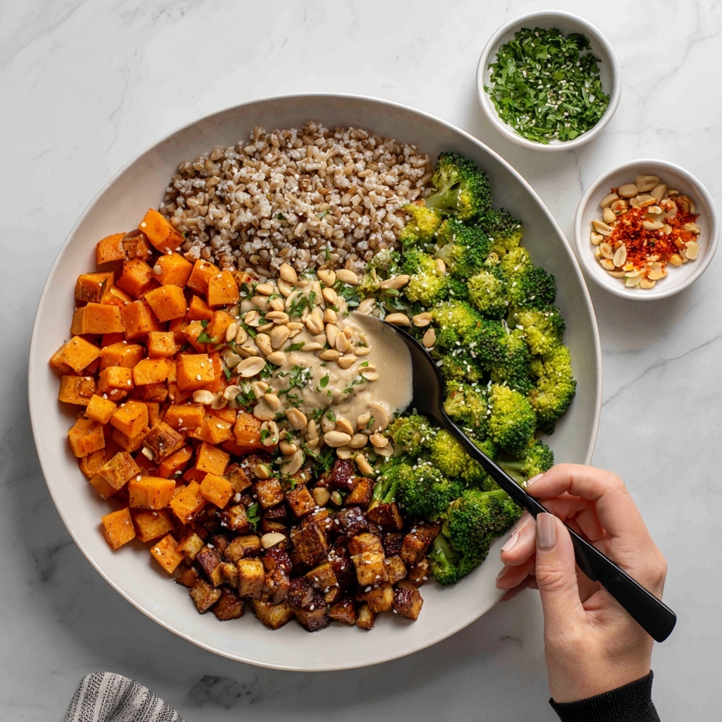 Thai Peanut Sweet Potato Buddha Bowl Recipe - Recipe Image