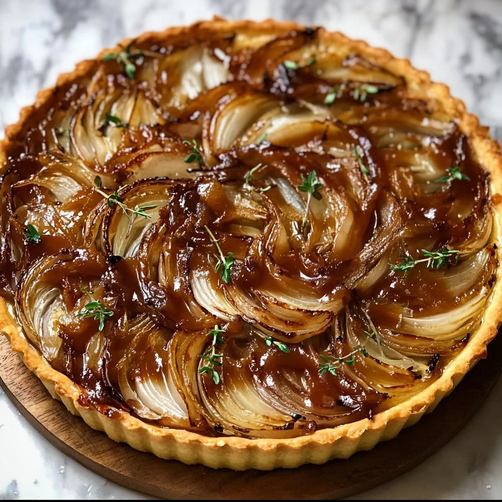 Caramelized Onion Tart Recipe - Recipe Image