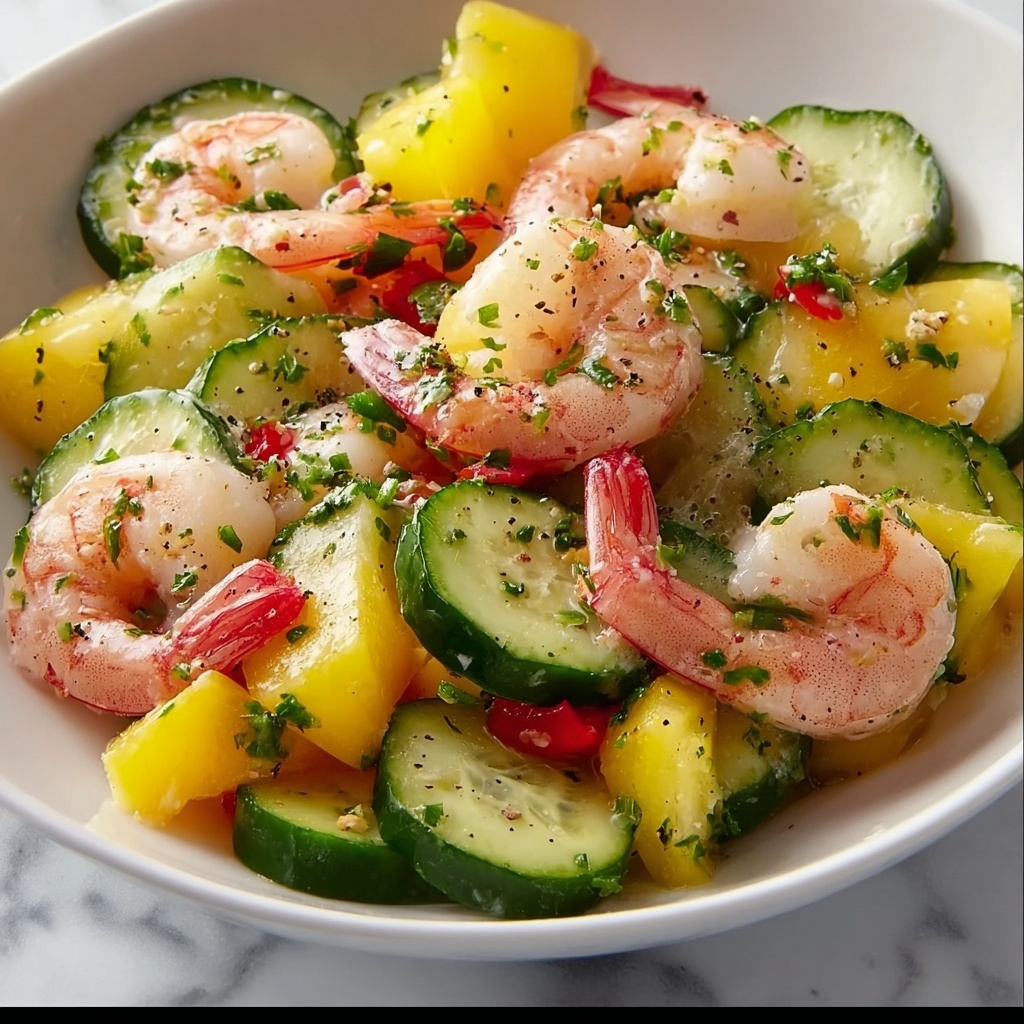 Cucumber Shrimp Salad Recipe - Recipe Image