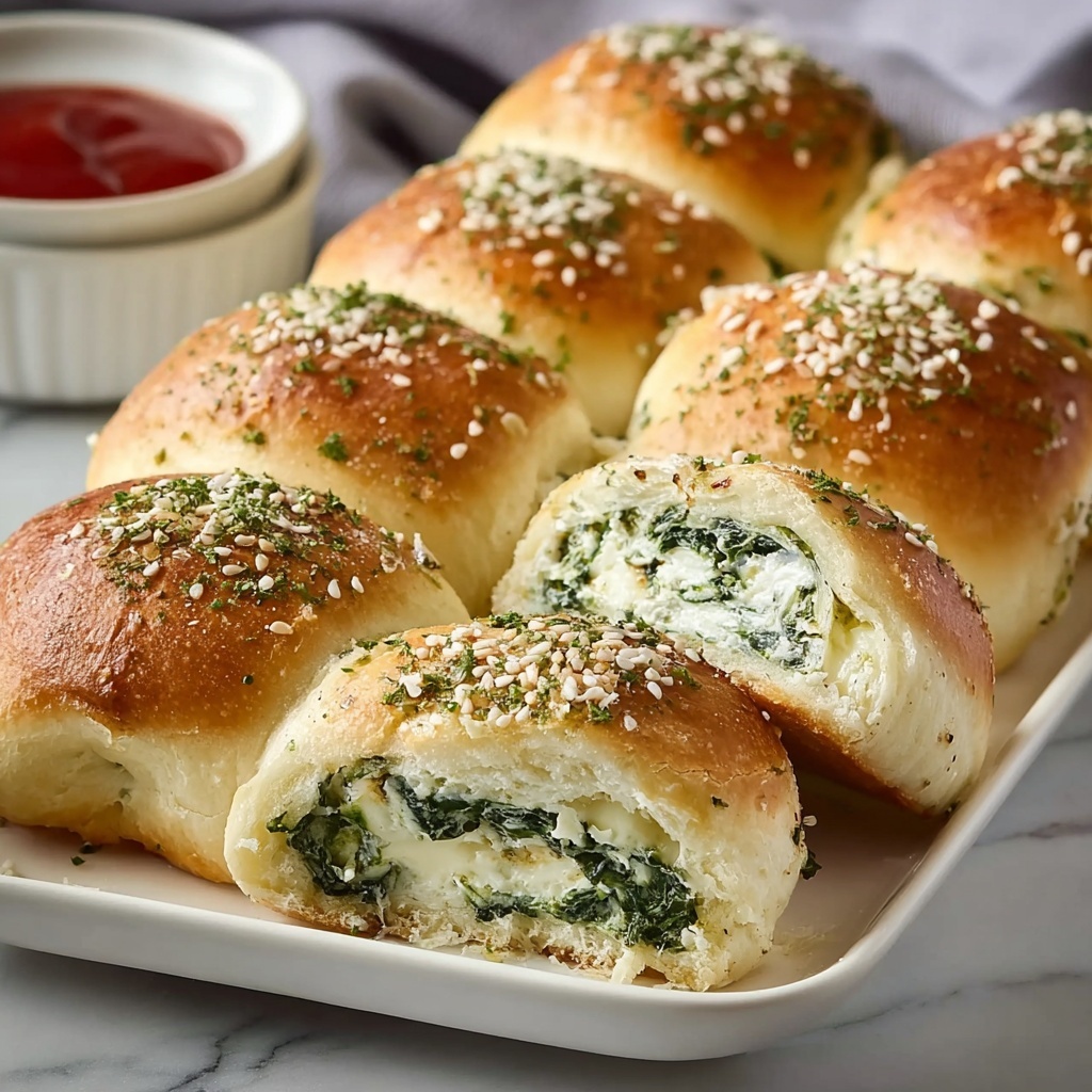 Spinach and Ricotta Rolls Recipe - Recipe Image
