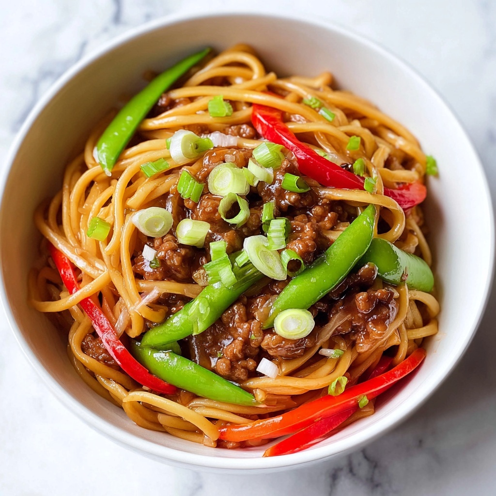 Ground Beef Lo Mein Recipe - Recipe Image