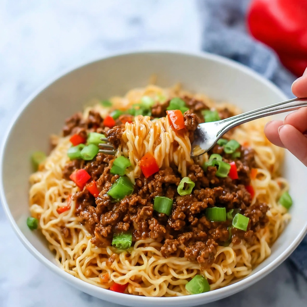 Slow Cooker Beef Ramen Recipe - Recipe Image