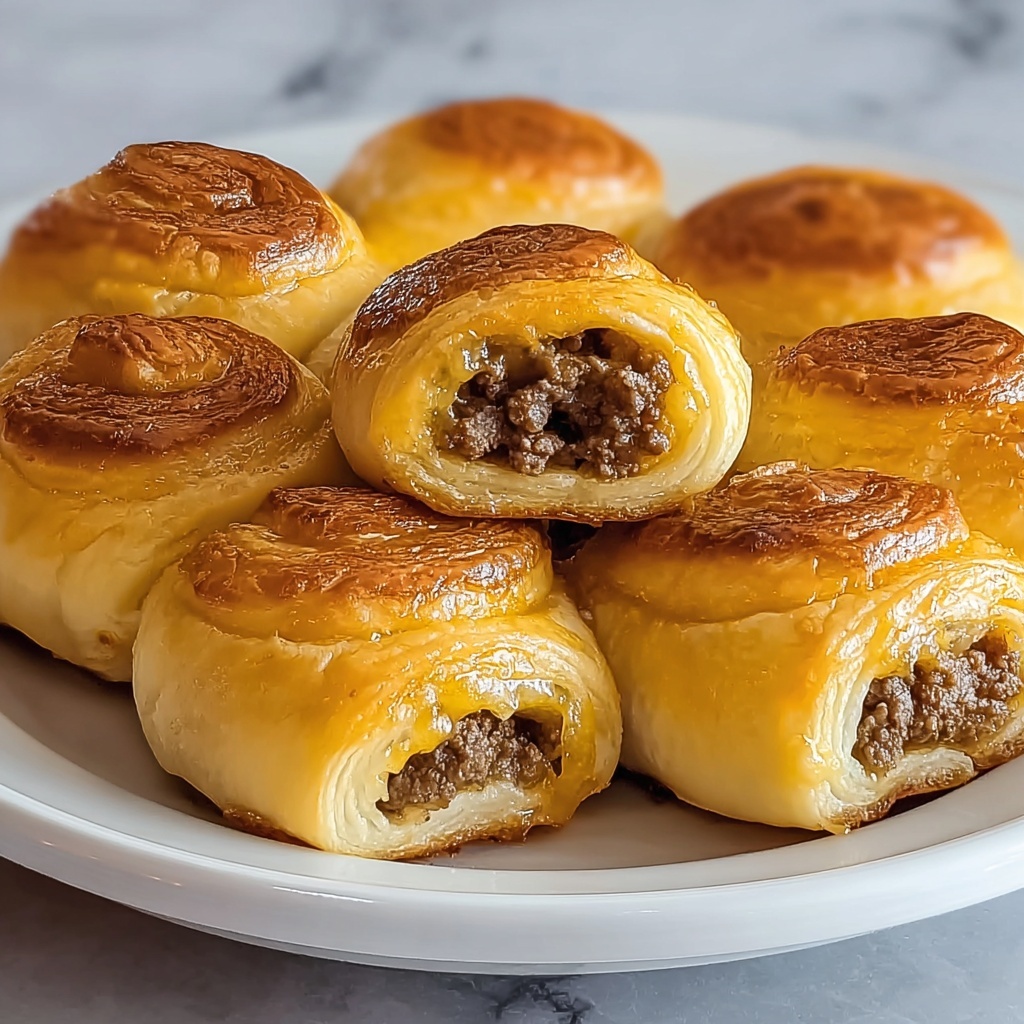 Breakfast Sausage Crescent Rolls Recipe - Recipe Image