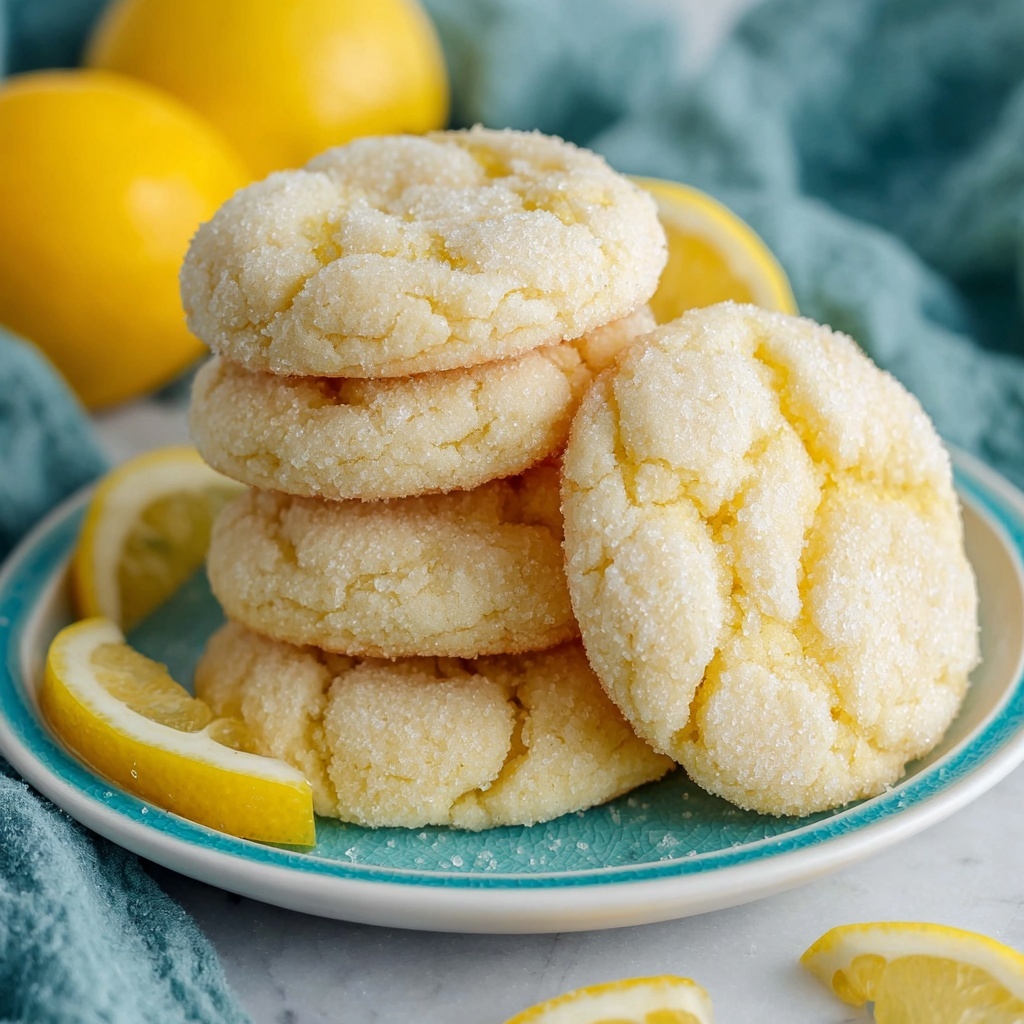 Lemon Sugar Cookies: The Ultimate Recipe for Sweet & Tangy Treats Recipe - Recipe Image