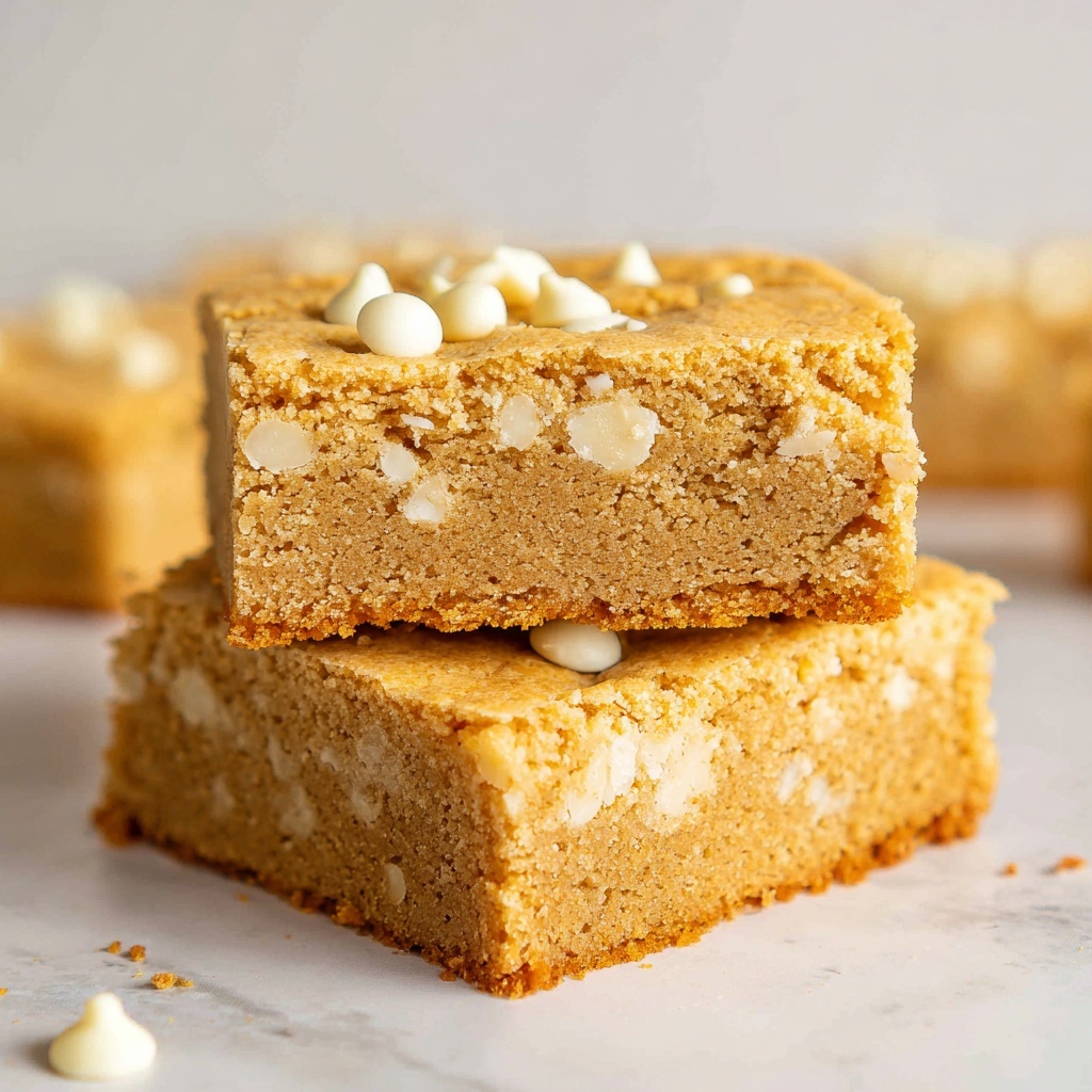Classic Blondies Recipe - Recipe Image