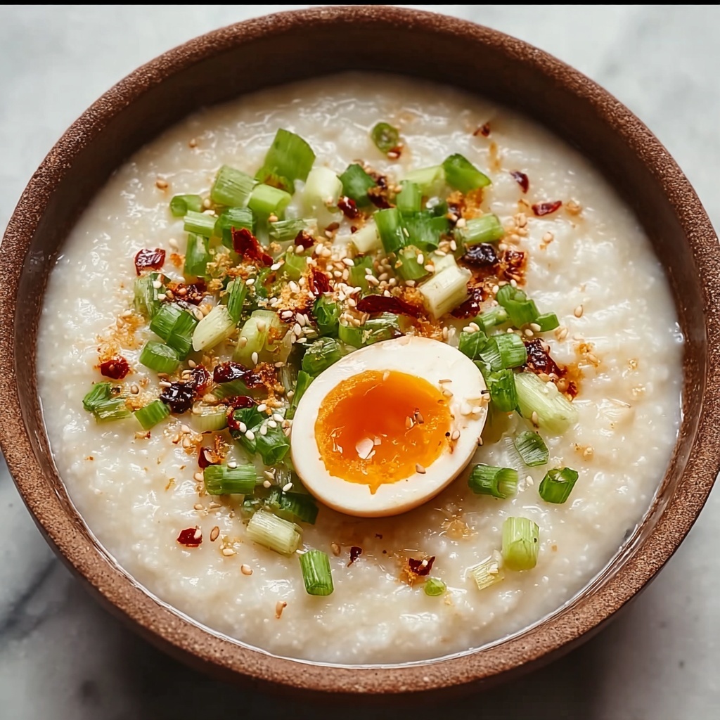 Congee with Miso Sauce Recipe - Recipe Image