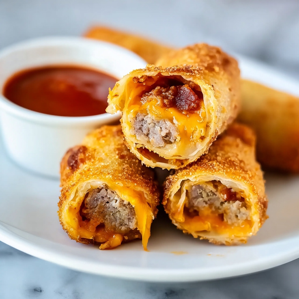 Breakfast Sausage and Egg Taquitos Recipe - Recipe Image