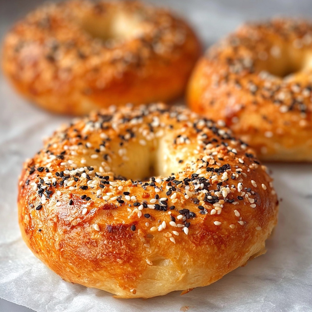 Easy Homemade Greek Yogurt Bagels Recipe - Recipe Image