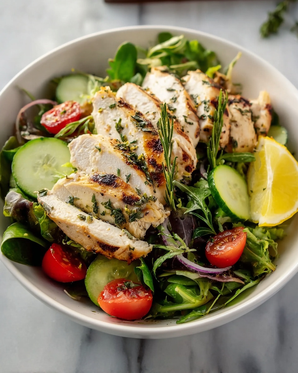 Lemon Herb Chicken Salad (Keto-Friendly) Recipe - Recipe Image