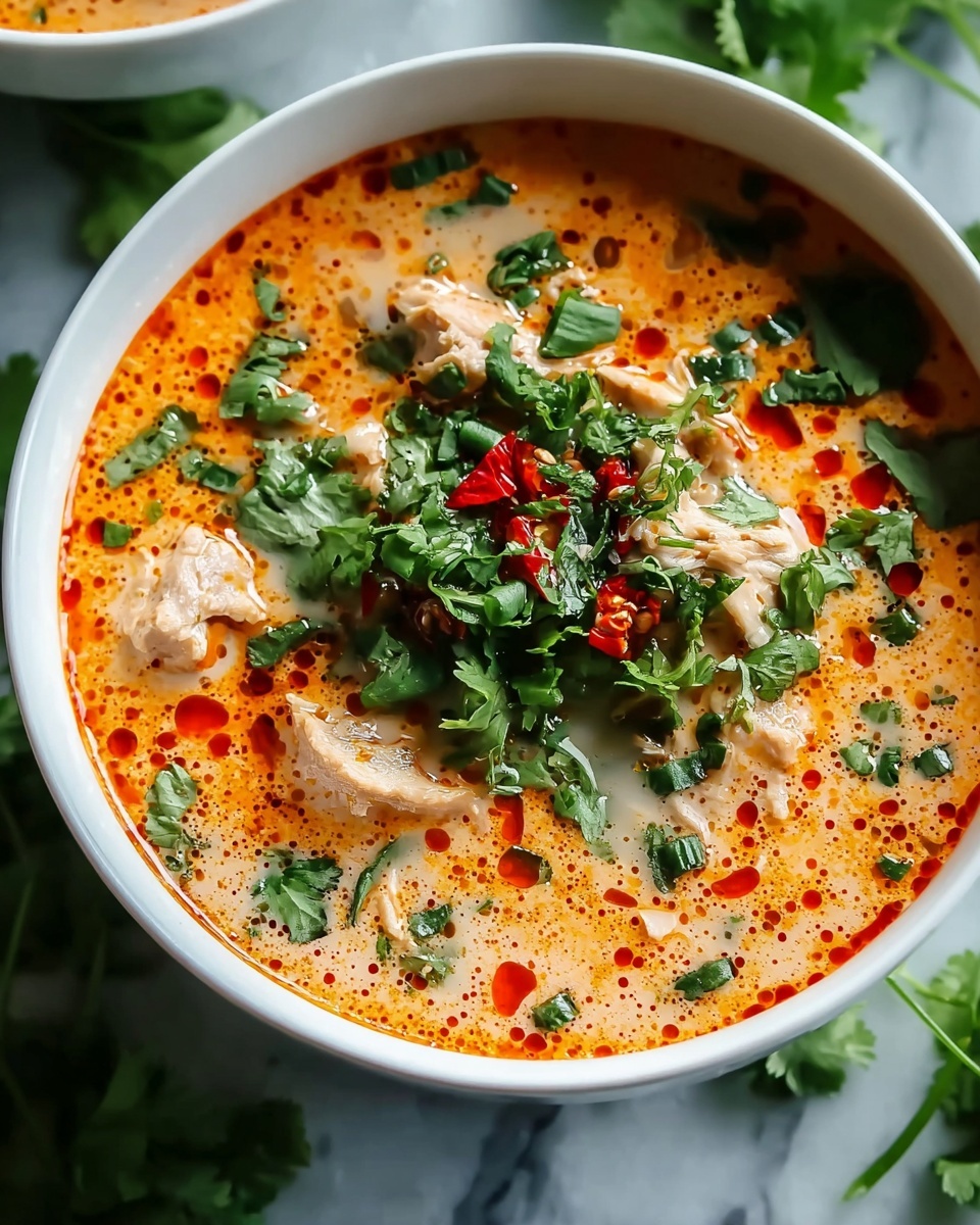 Crockpot Thai Coconut Chicken Soup Recipe - Recipe Image