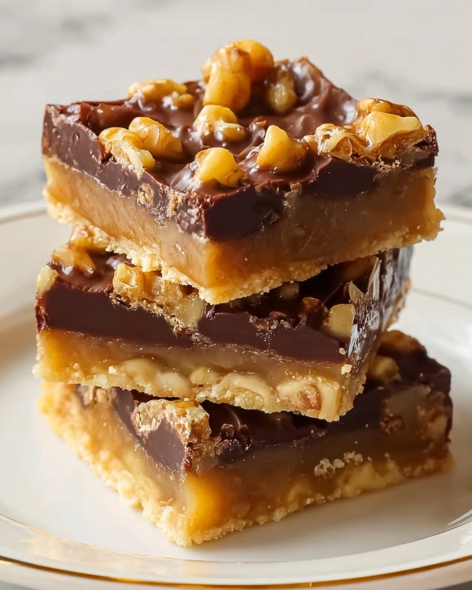 Easy Turtle Bars Recipe - Recipe Image
