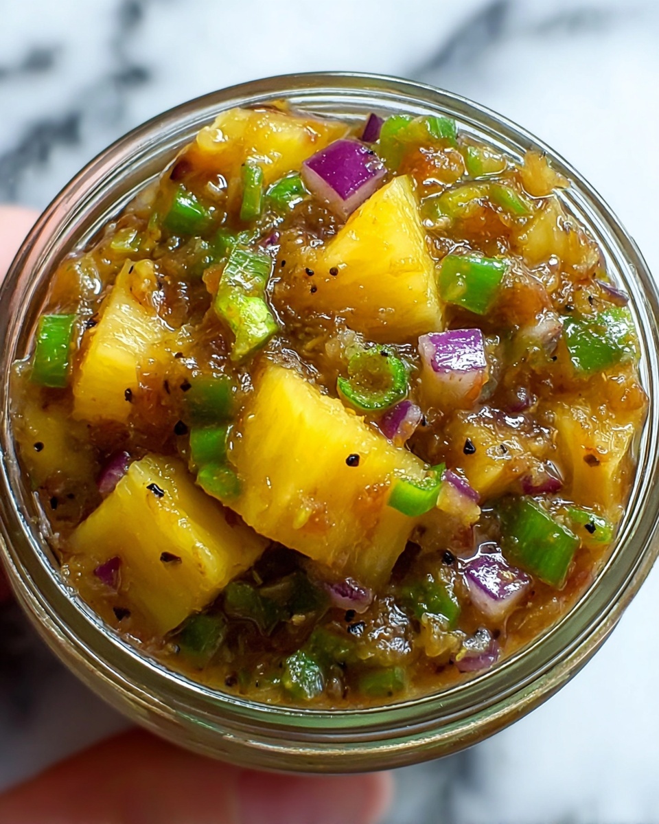 Spicy Pineapple Jalapeño Chutney Recipe - Recipe Image