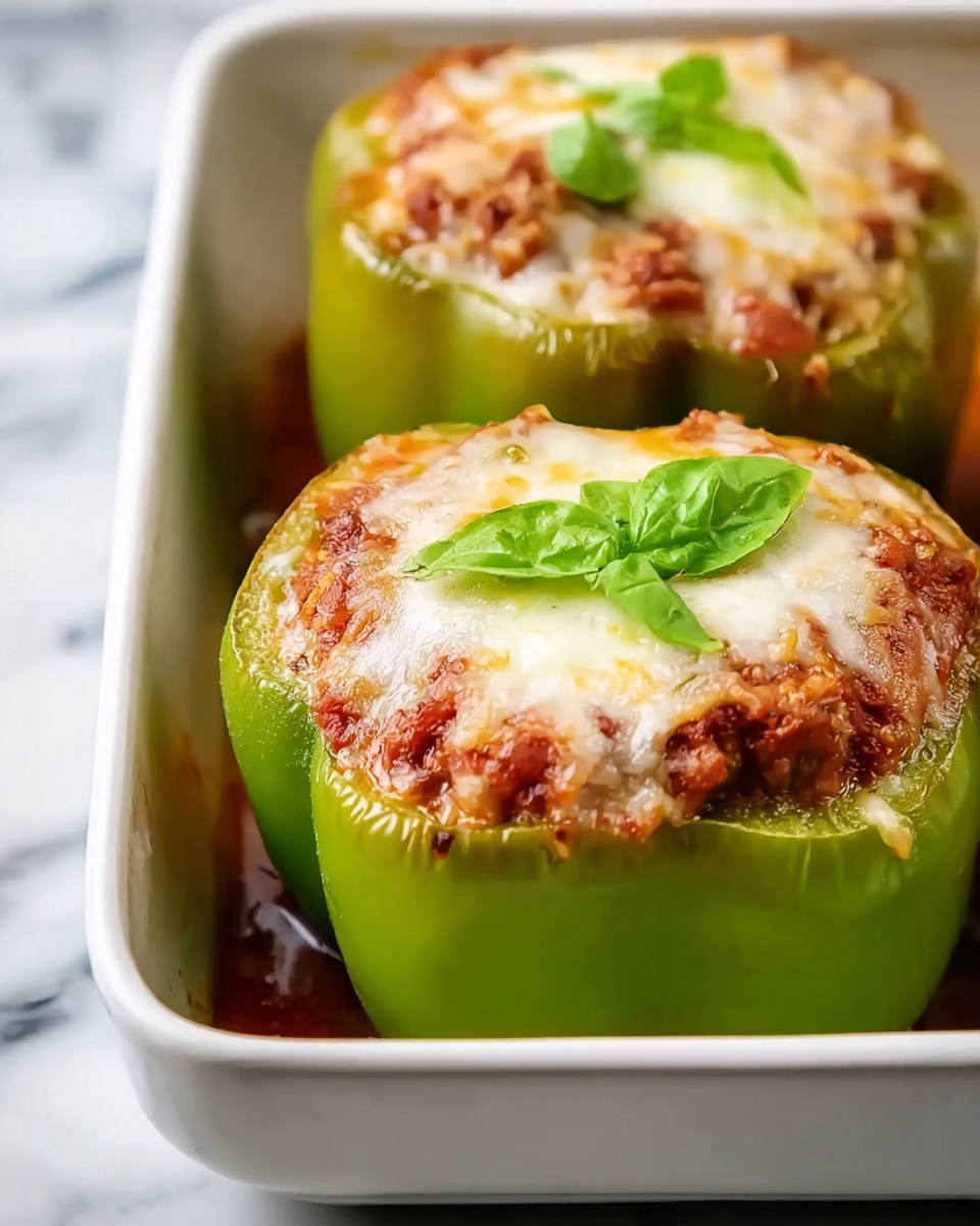 Cheesy Baked Chicken Stuffed Peppers Recipe - Recipe Image