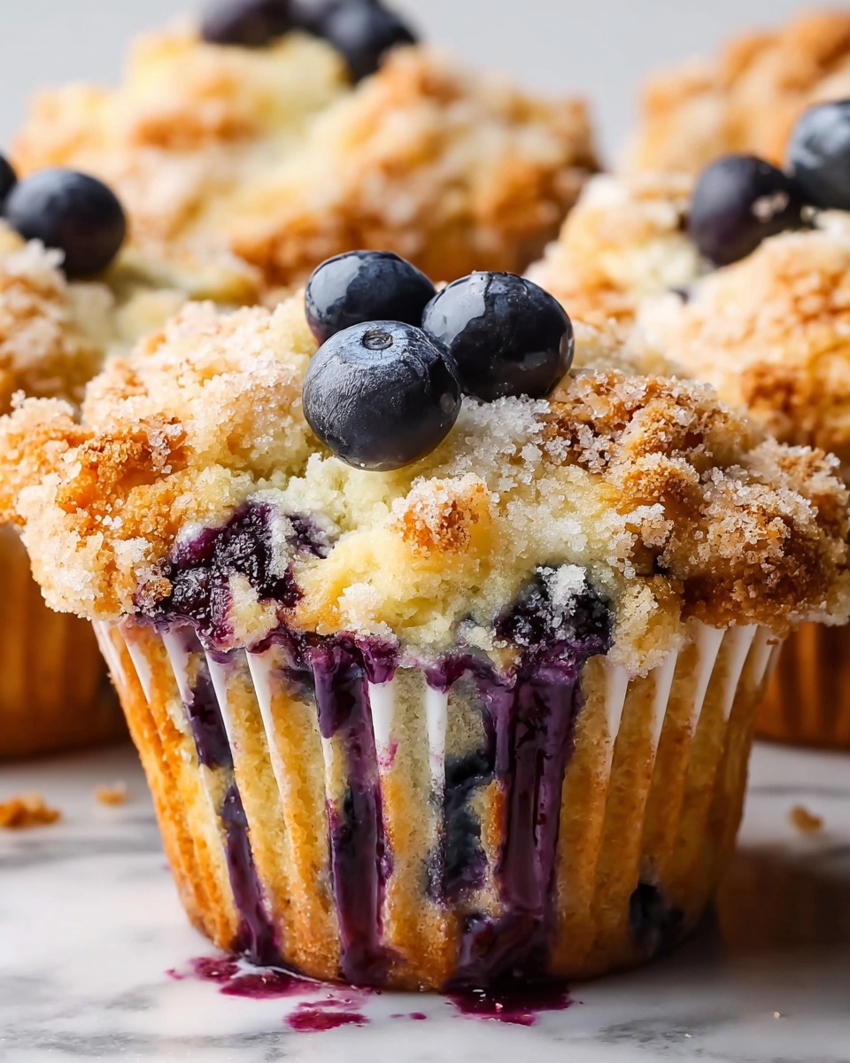 Blueberry Streusel Muffins Recipe - Recipe Image