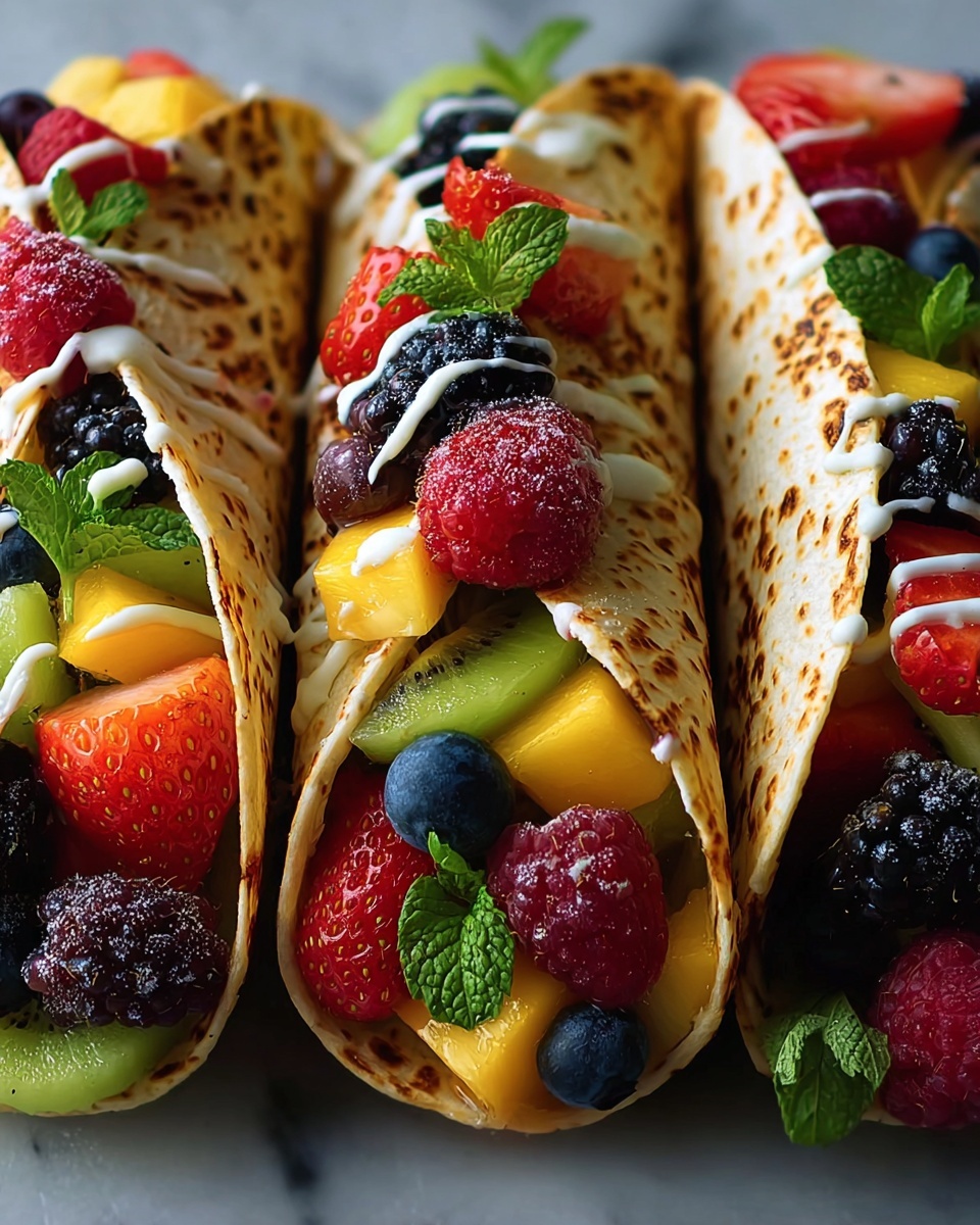 Fruit Tacos Recipe - Recipe Image