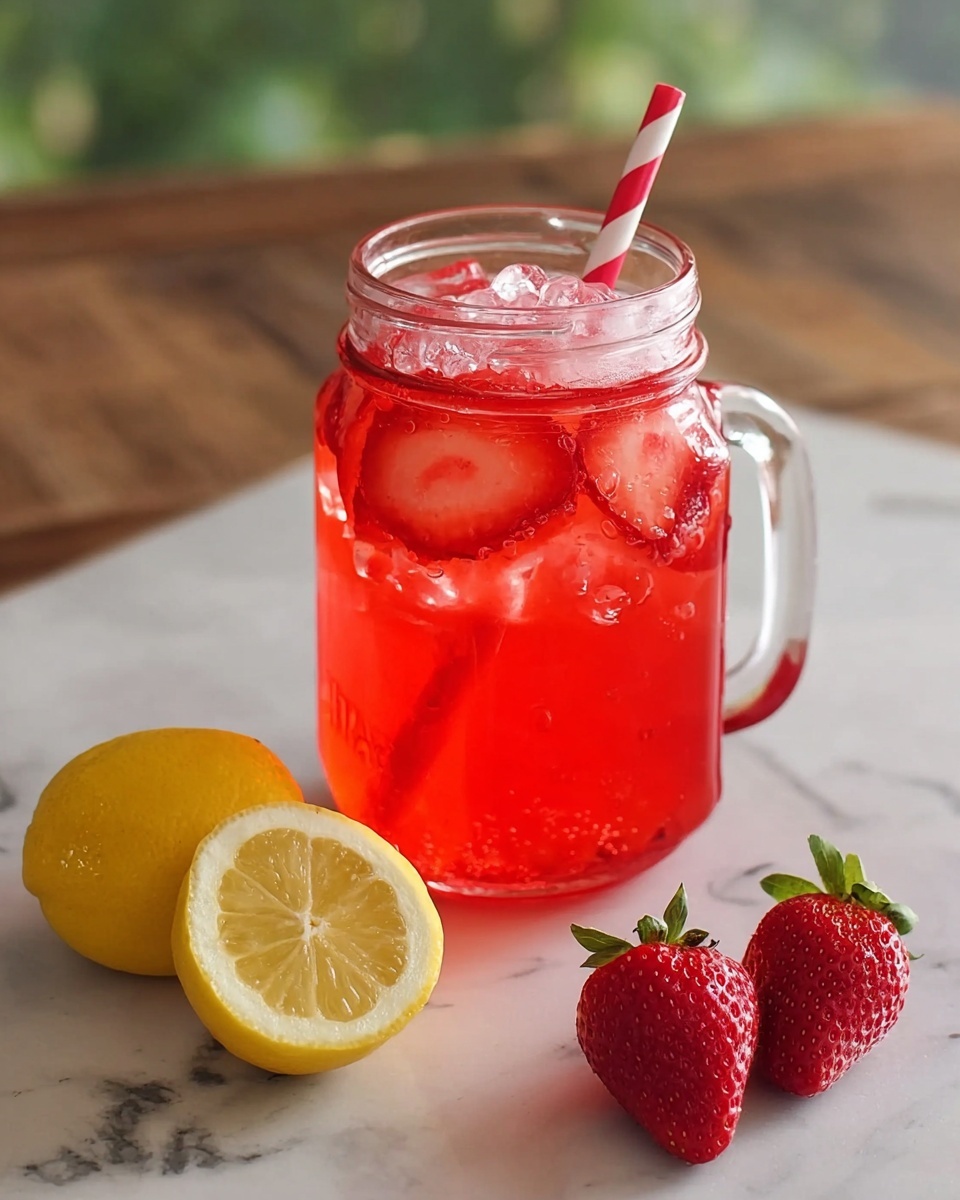State Fair Strawberry Lemonade Recipe - Recipe Image