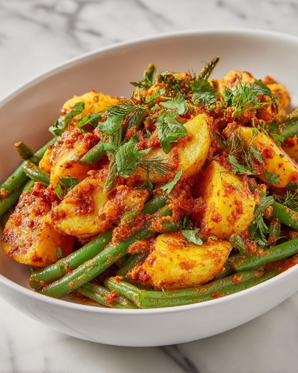 Ranch Green Beans and Potatoes Recipe - Recipe Image