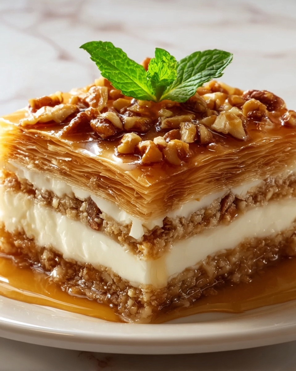 Baklava and Cheesecake Fusion Recipe - Recipe Image
