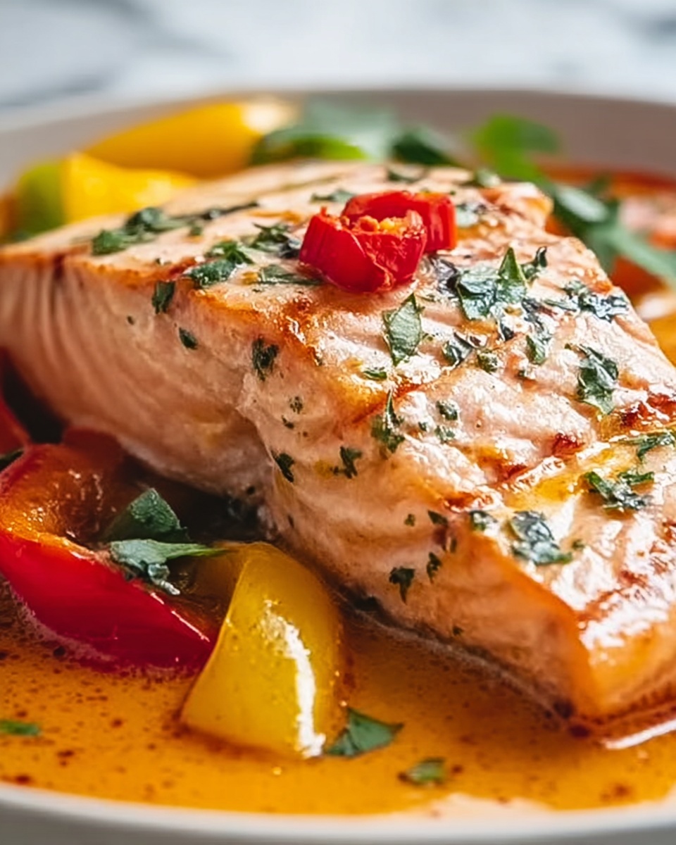 Salmon Coconut Milk Curry Recipe - Recipe Image