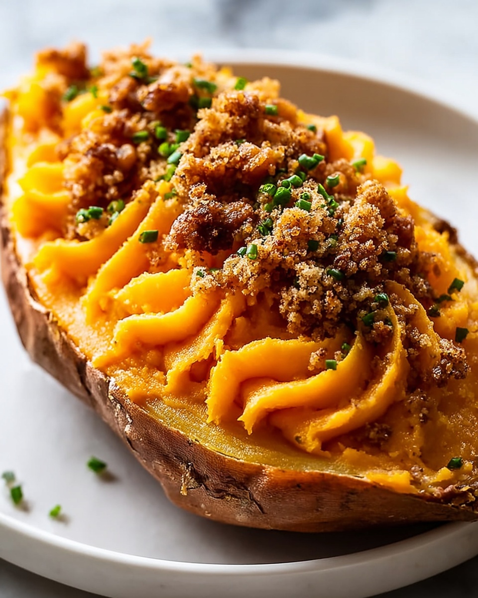 Sweet Potato Lentil Shepherd’s Pie Recipe - Recipe Image