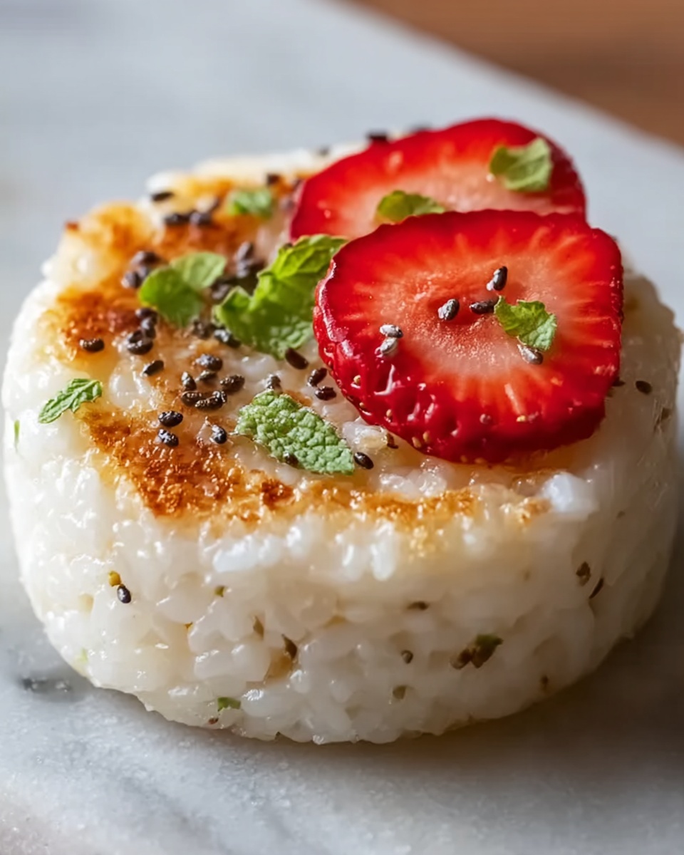 Creamy Butter Yogurt Rice Cakes with Honey and Fresh Toppings Recipe - Recipe Image