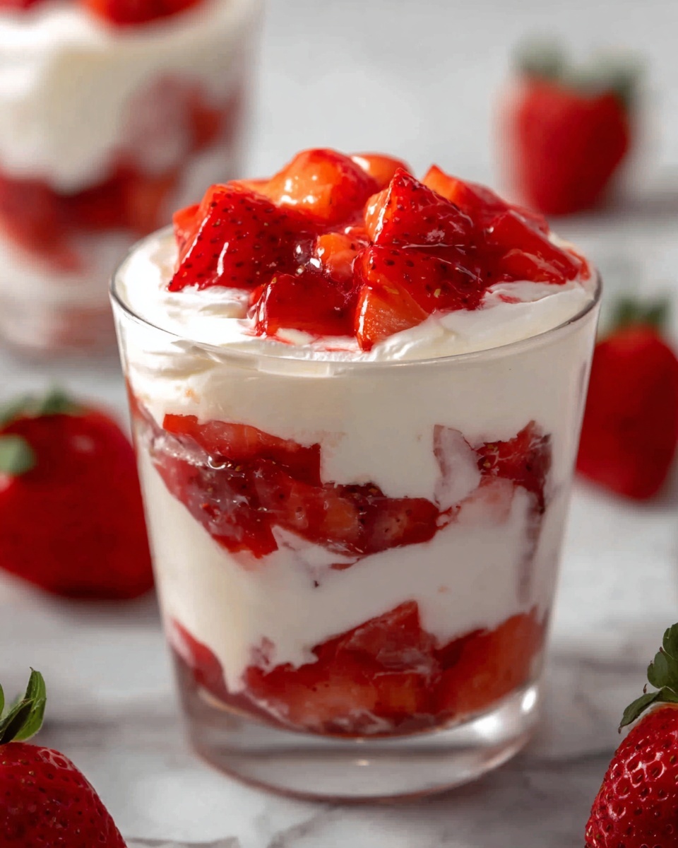 Mexican Fresas Con Crema Recipe - Recipe Image