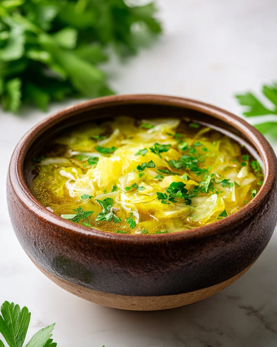Hearty Cabbage Soup with Ground Beef and Stewed Tomatoes Recipe - Recipe Image