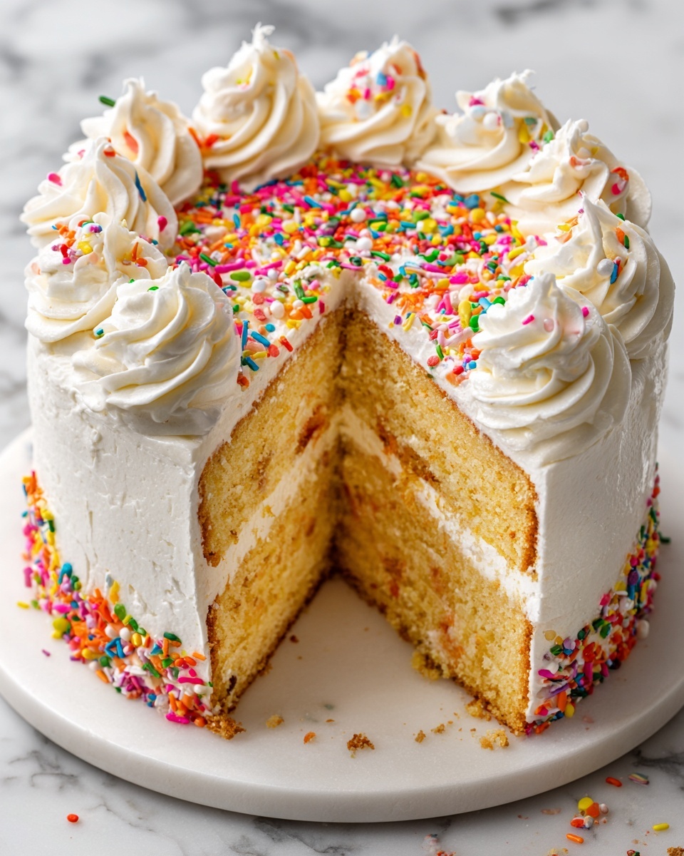 Homemade Vanilla Cake Recipe - Recipe Image