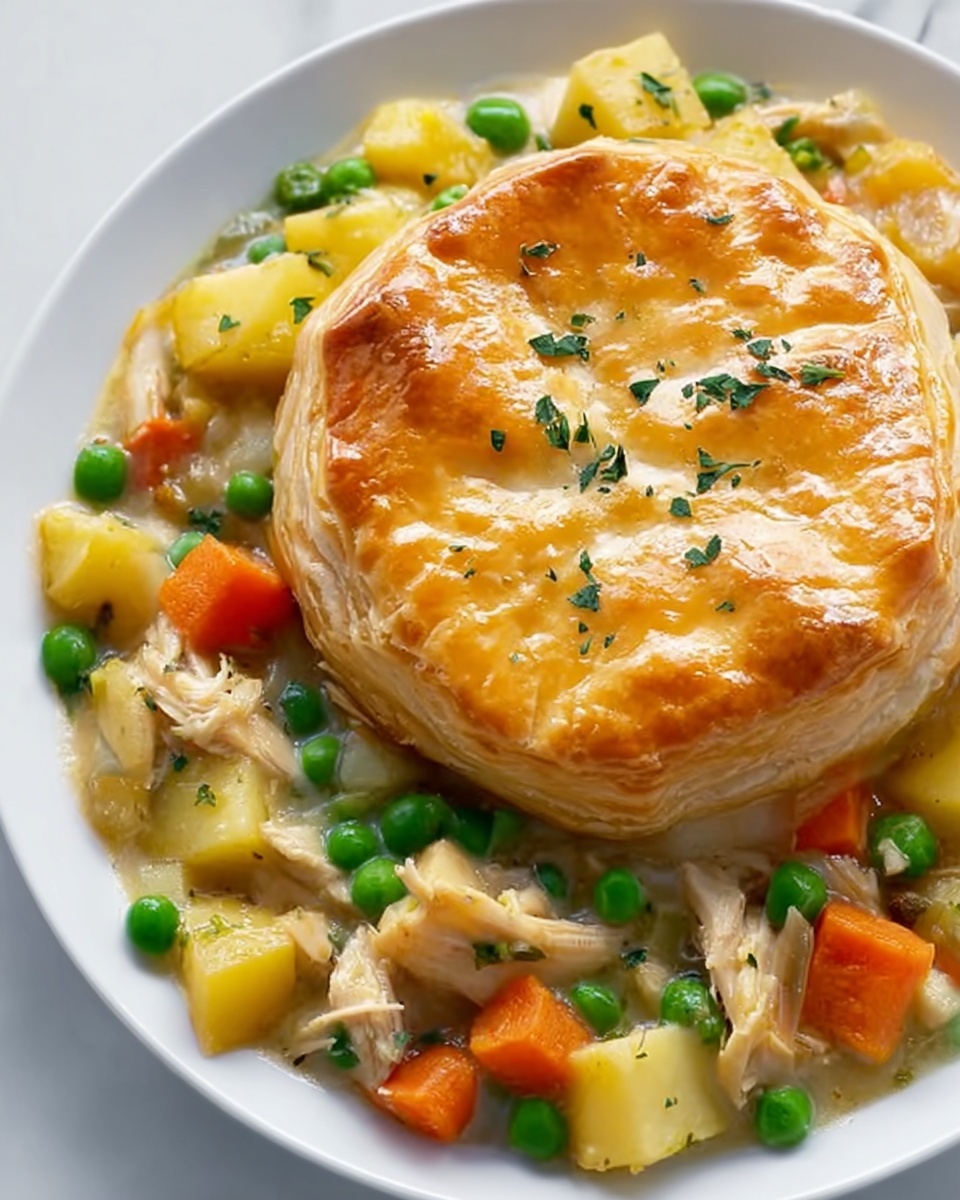 Best Crockpot Chicken Pot Pie: Comfort Food Made Easy Recipe - Recipe Image