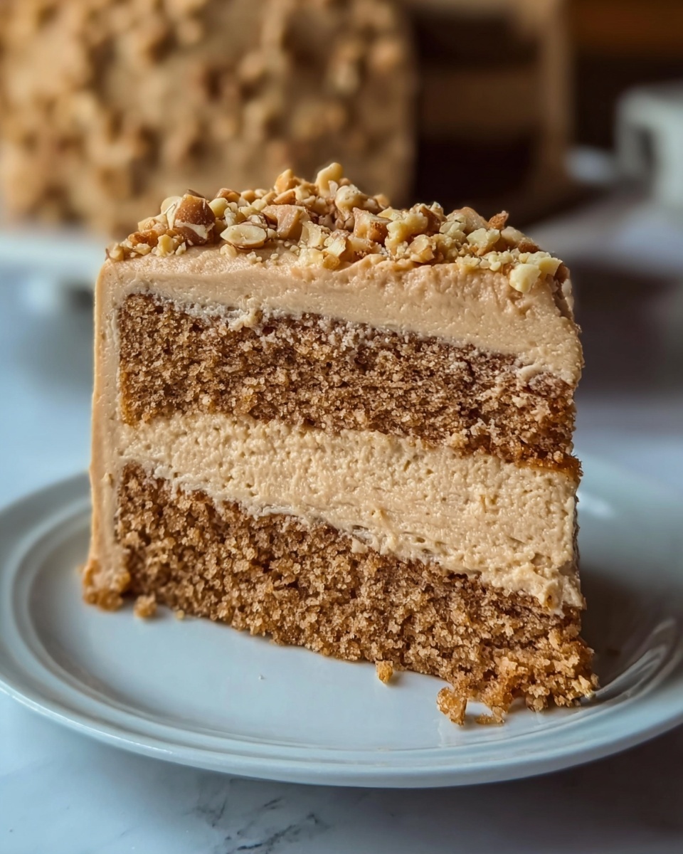 Peanut Butter Cake with Peanut Butter Frosting Recipe - Recipe Image