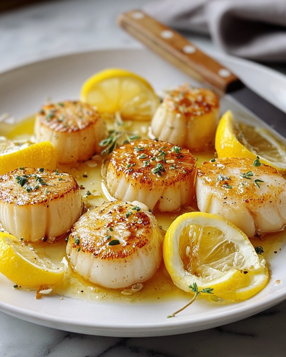 Lemon Butter Scallops Recipe - Recipe Image