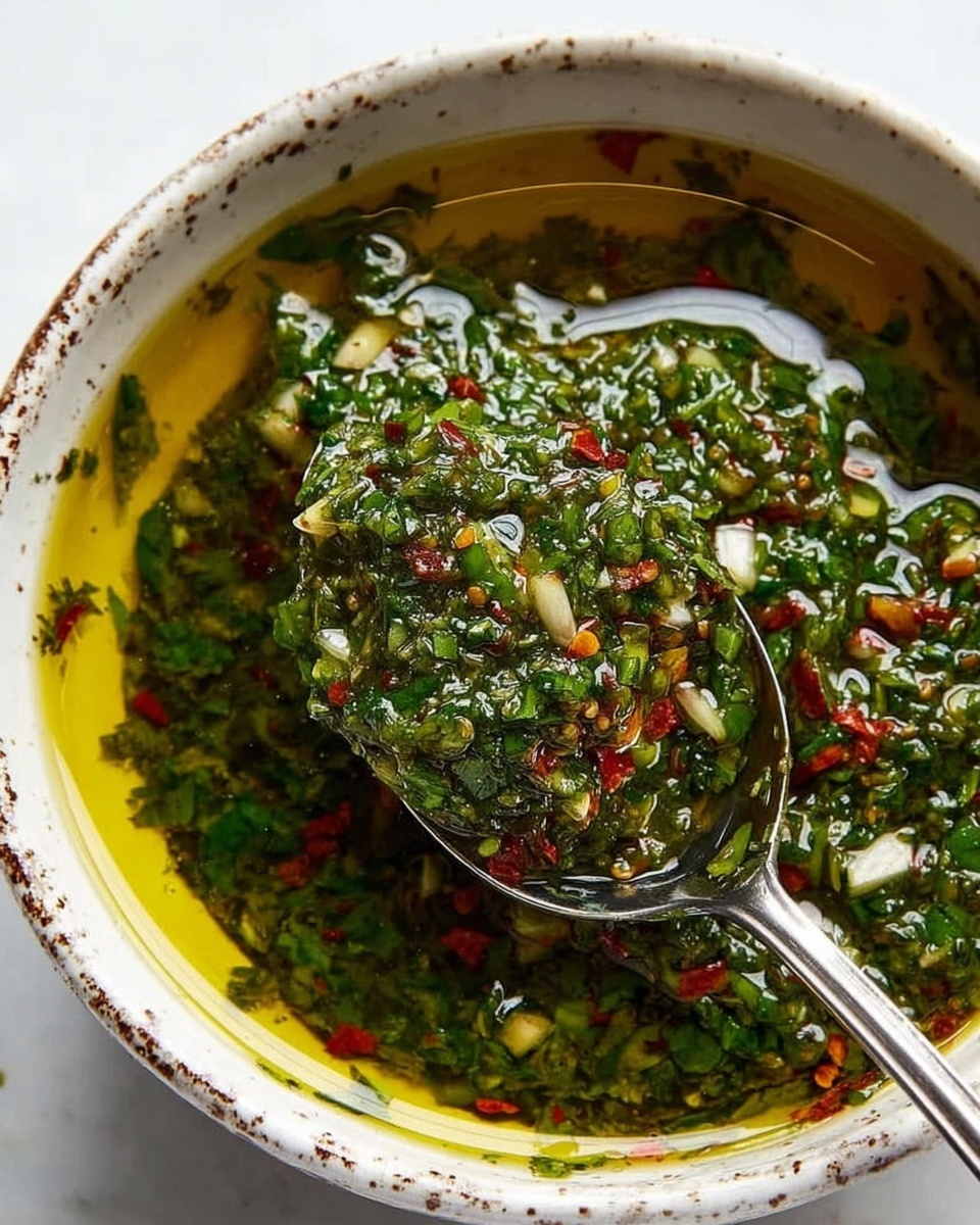 Homemade Chimichurri Sauce Recipe - Recipe Image