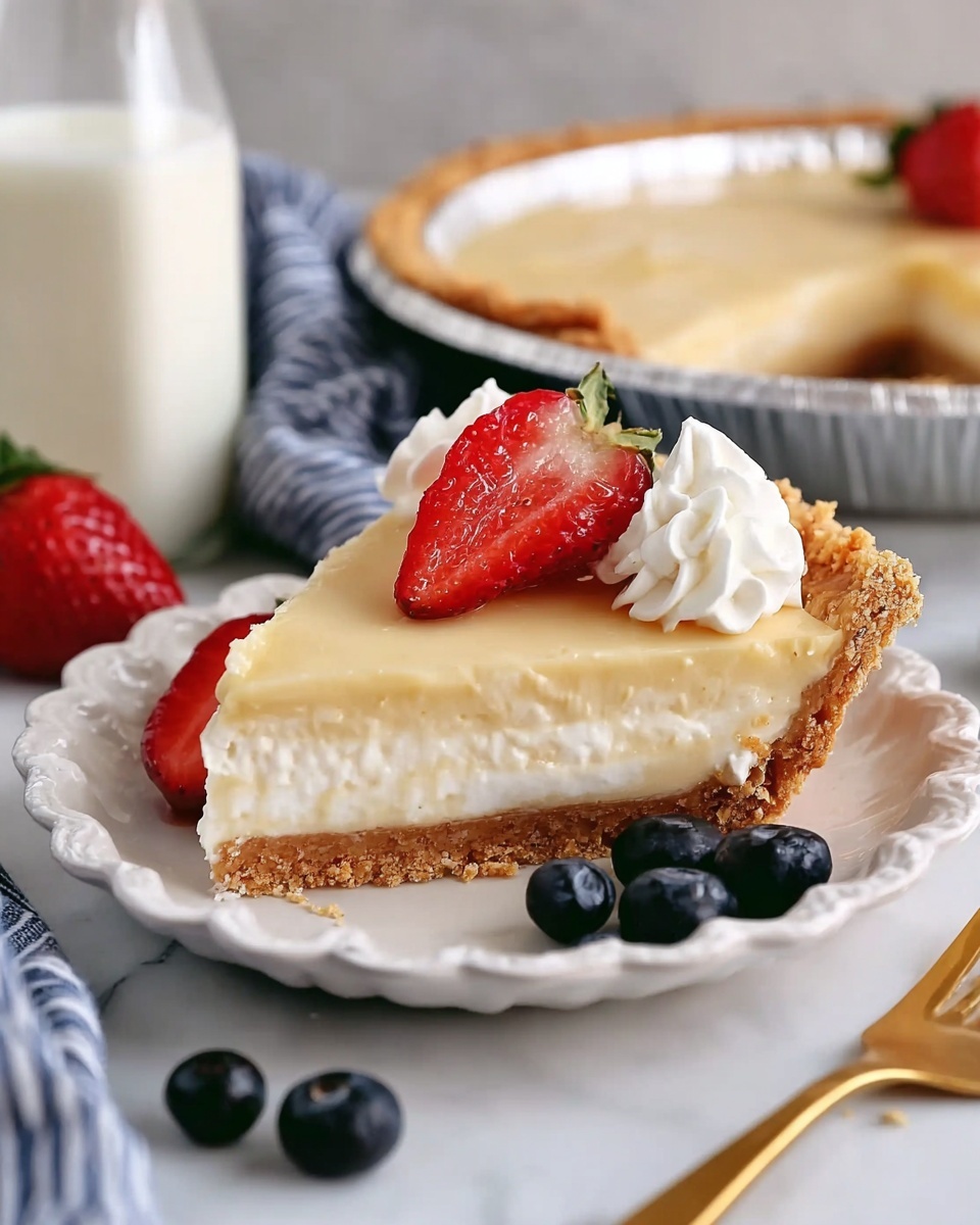 Rich & Creamy Buttermilk Pie Recipe - Recipe Image