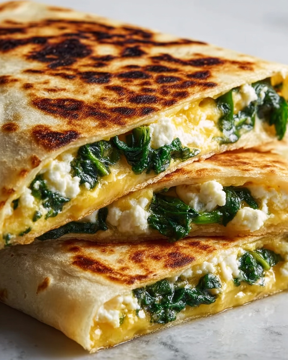 Spinach Feta Quesadillas Recipe - Recipe Image