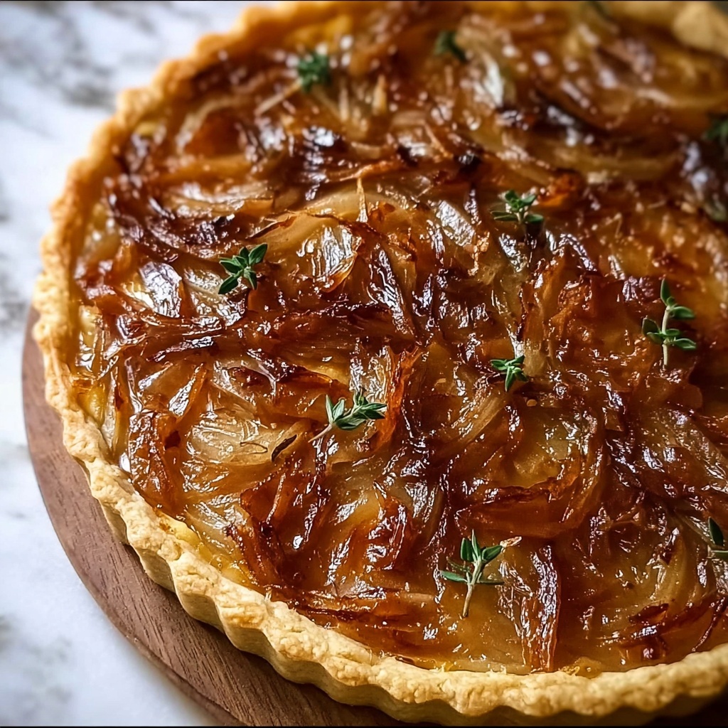 Caramelized Onion Tart Recipe - Recipe Image