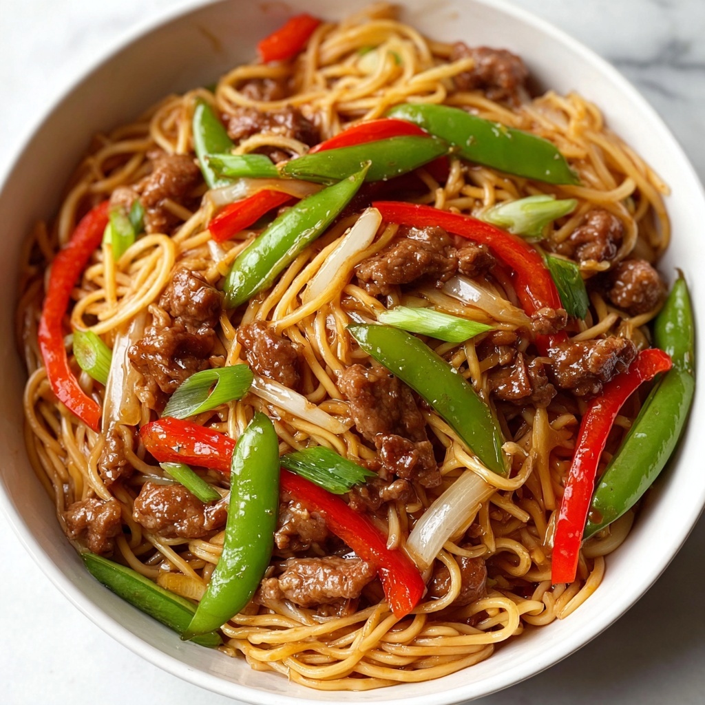 Ground Beef Lo Mein Recipe - Recipe Image