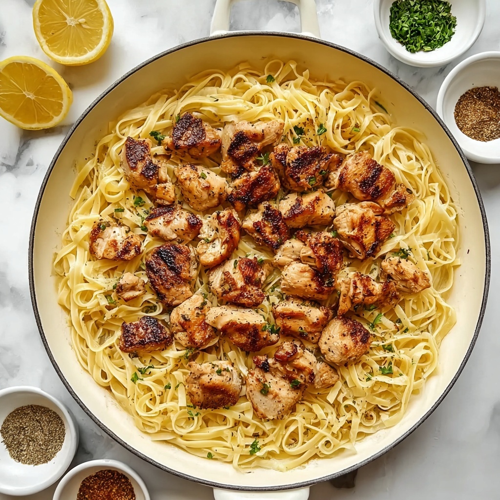 Cowboy Butter Chicken Linguine Recipe - Recipe Image