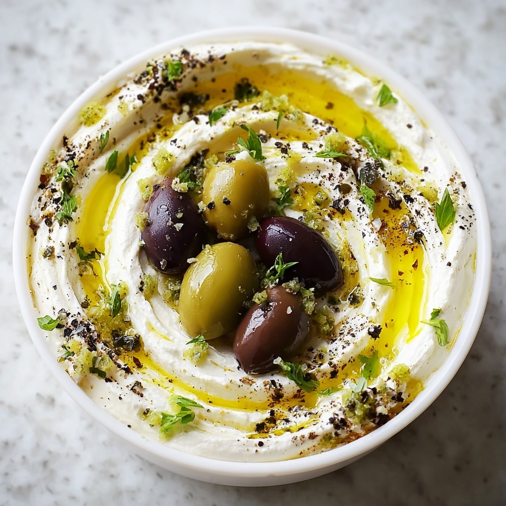 Whipped Feta with Tangy Olives Recipe - Recipe Image