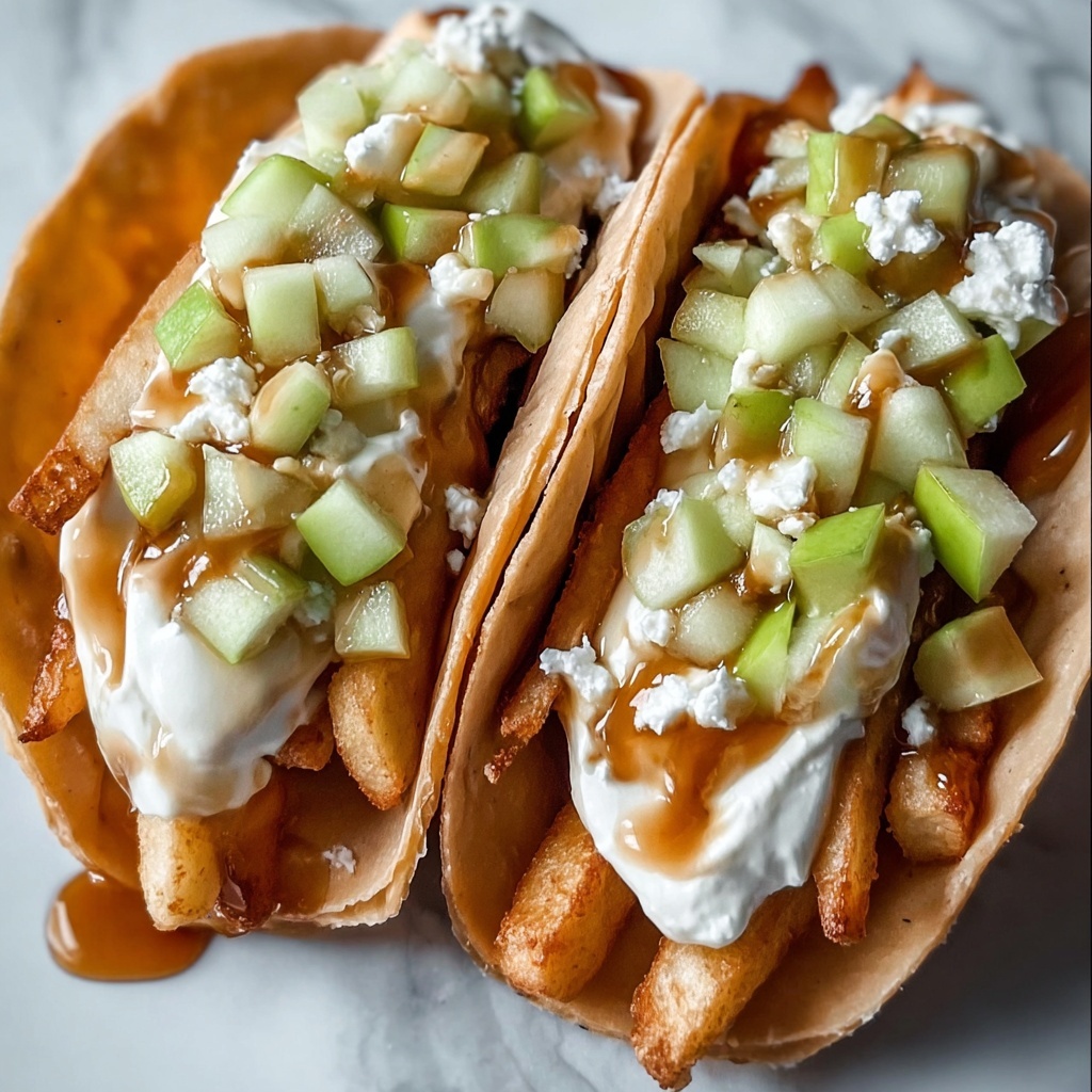Apple Cheesecake Tacos Recipe - Recipe Image