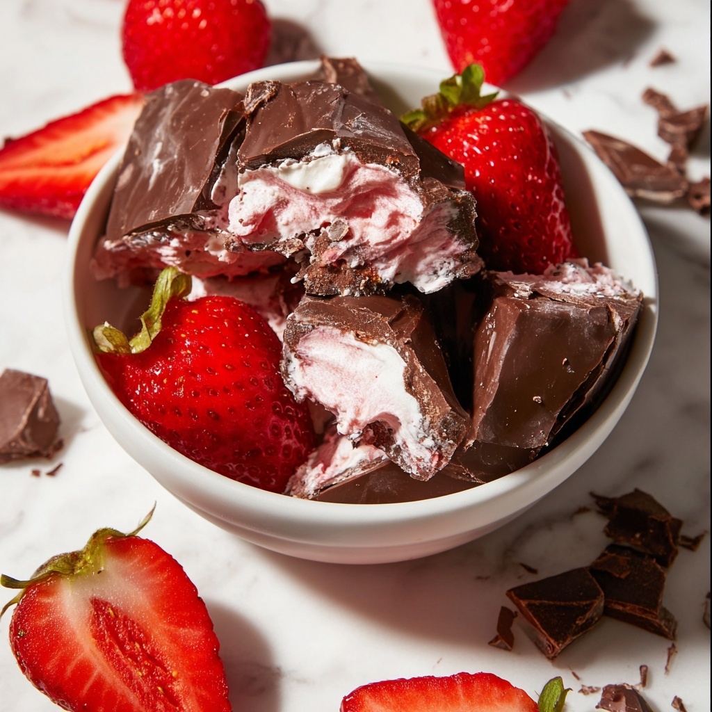 Chocolate Strawberry Yogurt Clusters Recipe - Recipe Image
