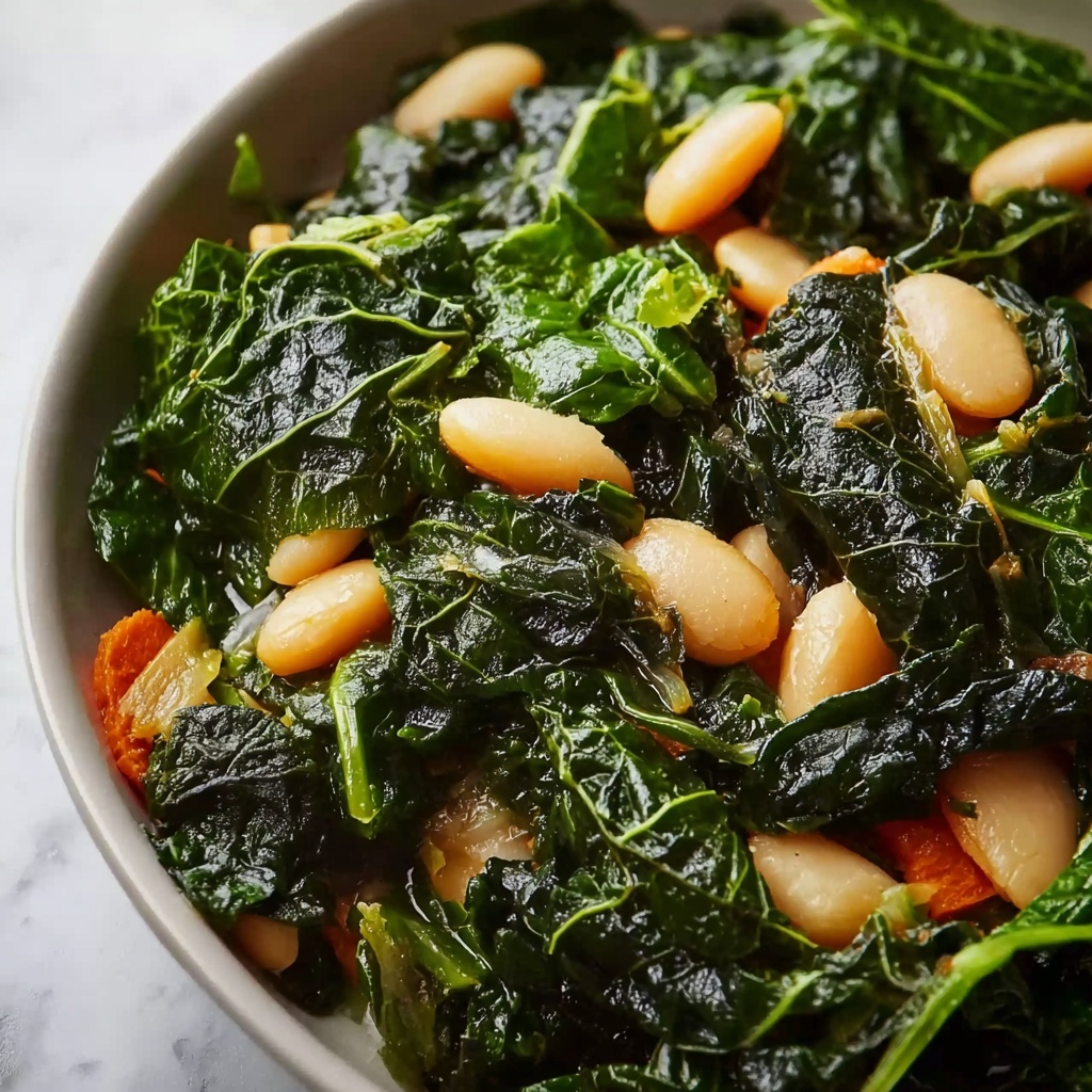 Mediterranean White Beans & Greens Recipe - Recipe Image