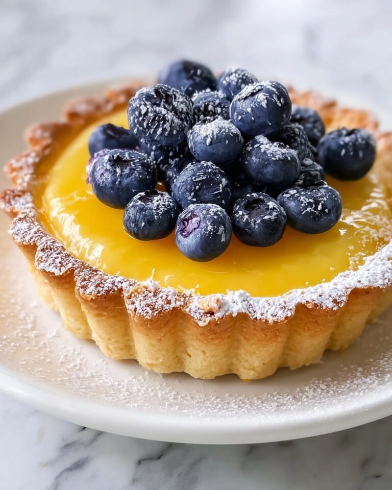 Blueberry Lemon Curd Tart Recipe