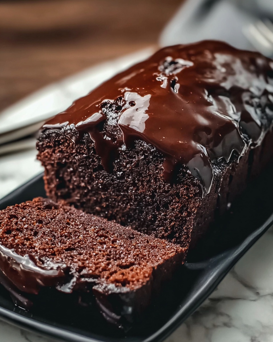 Hot Fudge Brownie Bread Recipe - Recipe Image